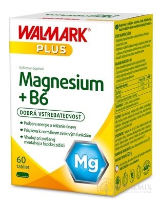 WALMARK Magnesium + B6 tbl 1x60 ks