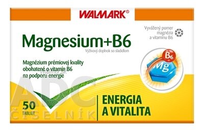 WALMARK MAGNESIUM B6 tbl (so sladidlom) 1x50 ks