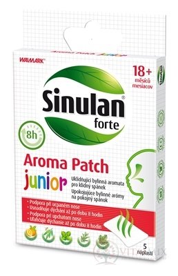 WALMARK Sinulan forte Aroma Patch junior náplasť 1x5 ks