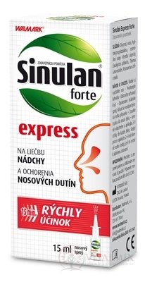 WALMARK Sinulan forte express nosový sprej 1x15 ml