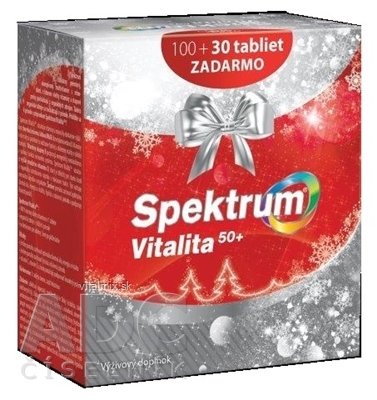 WALMARK SPEKTRUM Vitalita 50+ tbl 100+30 zadarmo (130 ks)