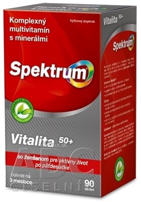 WALMARK SPEKTRUM Vitalita 50+ tbl 1x90 ks