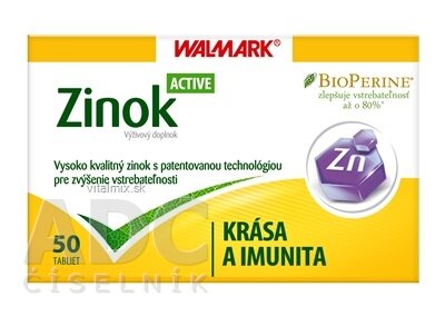WALMARK Zinok Aktiv inov. tbl 1x50 ks