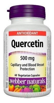 Webber Naturals Quercetin 500 mg cps 1x60 ks