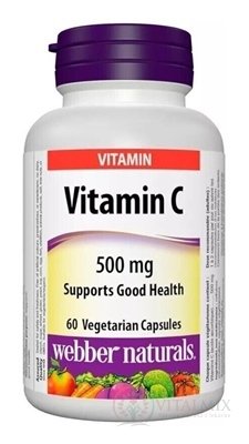 Webber Naturals Vitamín C 500 mg cps 1x60 ks