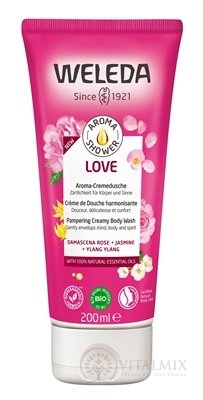 WELEDA Aroma Shower LOVE sprchový gél (krém) 1x200 ml