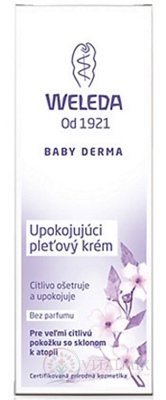 WELEDA BABY Upokojujúci pleťový krém pre veľmi citlivú pokožku 1x50 ml