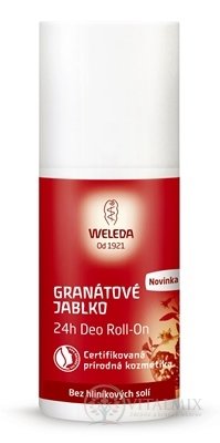 WELEDA Granátové jablko 24h Deo Roll-on bez hliníkových solí 1x50 ml
