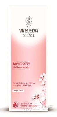 WELEDA MANDĽOVÉ čistiace mlieko pre veľmi citlivú pleť 1x75 ml