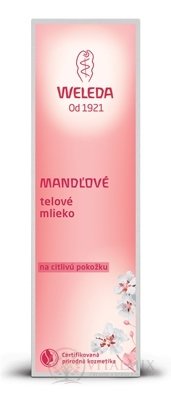 WELEDA MANDĽOVÉ telové mlieko na citlivú pokožku (Mandel Sensitiv Pflegelotion) 1x200 ml