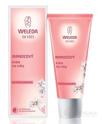 WELEDA MANDĽOVÝ krém na ruky na citlivú pokožku 1x50 ml