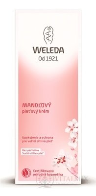 WELEDA MANDĽOVÝ pleťový krém na citlivú pokožku 1x30 ml