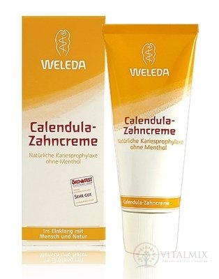 WELEDA NECHTÍKOVÁ zubná pasta (Calendula-Zahncreme) 1x75 ml