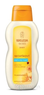 WELEDA NECHTÍKOVÝ dojčenský kúpeľ (Calendula Cremebad) 1x200 ml