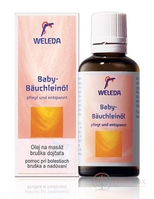 WELEDA Olej na masáž bruška dojčaťa (Baby-Bäuchleinöl) 1x50 ml