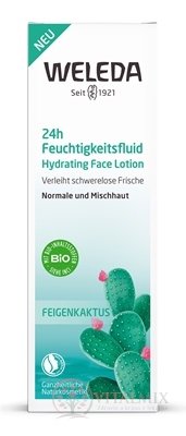 WELEDA OPUNCIA 24h hydratačný pleťový lotion normálna pleť 1x30 ml