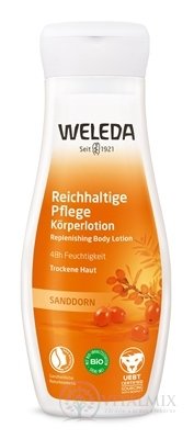 WELEDA RAKYTNÍK Telové mlieko energizujúce, 48h hydratácia 1x200 ml