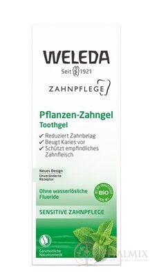 WELEDA Rastlinný zubný gél sensitive (Pflanzen-Zahngel) 1x75 ml