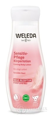 WELEDA SENSITIV Telové mlieko jemné, na citlivú pokožku, bez parfumov 1x200 ml