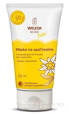 WELEDA SUN Mlieko na opaľovanie SPF 30 vodeodolné (Edelweiss Sunscreen Lot) 1x150 ml