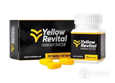 Yellow Revital Max tbl 1x15 ks
