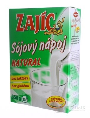 ZAJÍC SÓJOVÝ NÁPOJ NATURAL práškový 1x350 g