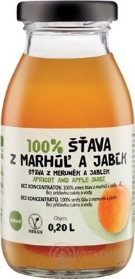 zdravo 100% ŠŤAVA Z MARHÚĽ A JABĹK 1x200 ml