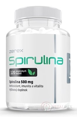 Zerex Spirulina 500 mg cps 1x120 ks
