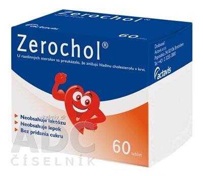 Zerochol tbl flm 1x60 ks