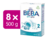 BEBA OPTIPRO® 2 následné dojčenské mlieko, 500 g, 8ks