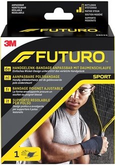 3M FUTURO SPORT bandáž na zápästie stredná opora, (09033) 1x1 ks