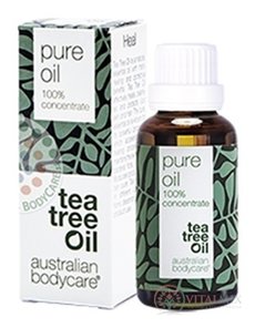 ABC AUSTRALIAN BODYCARE TEA TREE OIL originál 100% austrálsky čajovníkový olej 1x30 ml