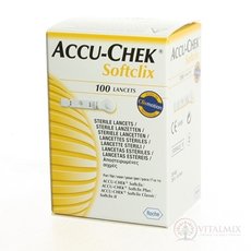 ACCU-CHEK Softclix Lancet 100 lancety do odberového pera 1x100 ks