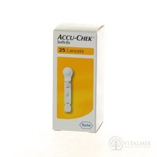 ACCU-CHEK Softclix Lancet 25 lancety do odberového pera 1x25 ks
