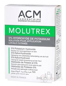 ACM MOLUTREX roztok na ošetrenie kontagiózneho molusku 1x3 ml