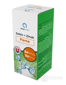 ADAMPharm Selén + Zinok Forte cps 1x60 ks