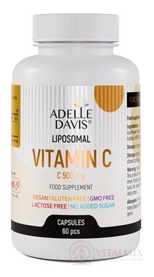 Adelle Davis Liposomal VITAMÍN C 500 mg cps 1x60 ks