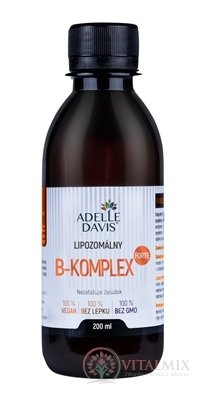 Adelle Davis Lipozomálny B-KOMPLEX FORTE 1x200 ml