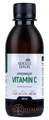 Adelle Davis Lipozomálny VITAMÍN C tekutý 1x200 ml