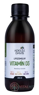 Adelle Davis Lipozomálny VITAMÍN D3 1x200 ml