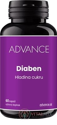 ADVANCE Diaben - Hladina cukru cps 1x60 ks