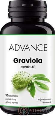 ADVANCE Graviola extrakt 4:1 cps 1x90 ks