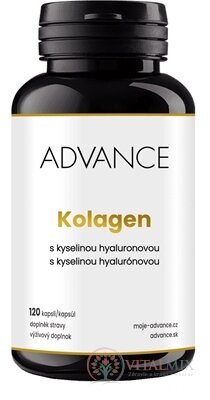 ADVANCE Kolagén s kyselinou hyalurónovou cps 1x120 ks
