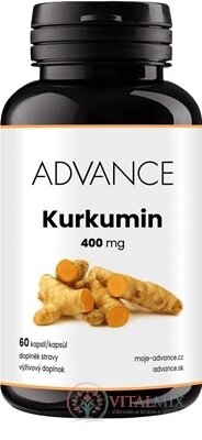 ADVANCE Kurkumin - 400 mg cps 1x60 ks