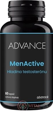 ADVANCE MenActive - Hladina testosterónu cps 1x60 ks