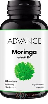 ADVANCE Moringa - extrakt 10:1 tbl 1x180 ks