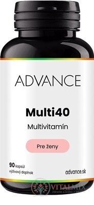 ADVANCE Multi40 Multivitamín Pre ženy cps 1x90 ks