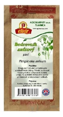 AGROKARPATY BEDROVNÍK ANIZOVÝ plod bylinný čaj 1x30 g