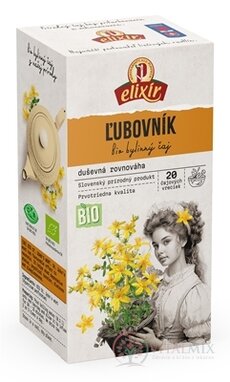 AGROKARPATY BIO Ľubovník bodkovaný bylinný čaj, čistý prírodný produkt 20x2 g (40 g)