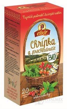 AGROKARPATY BIO Chrípka a prechladnutie ovocno - bylinný čaj v nálevových vreckách 20x2 g (40 g)